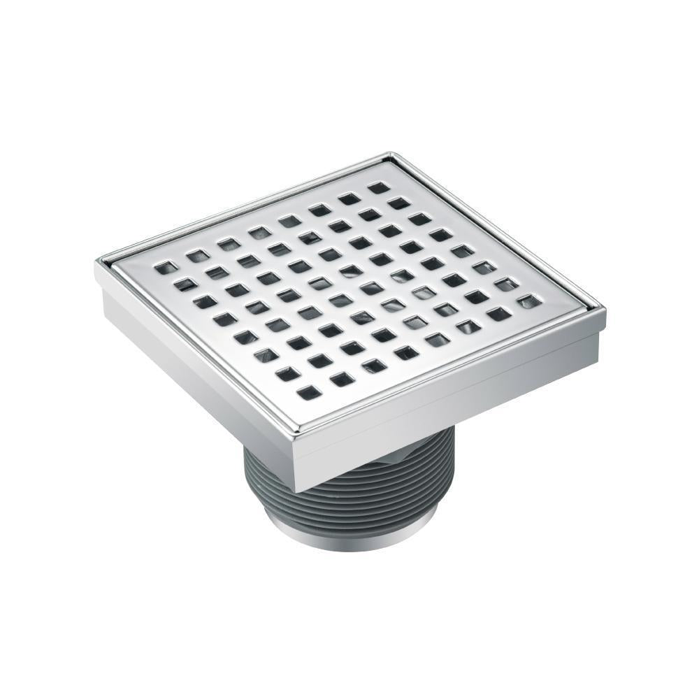 Flusso 11.SQD.0404 4" Decorative Floor Drain with 2" Outlet