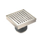 Flusso 11.SQD.0404 4" Decorative Floor Drain with 2" Outlet