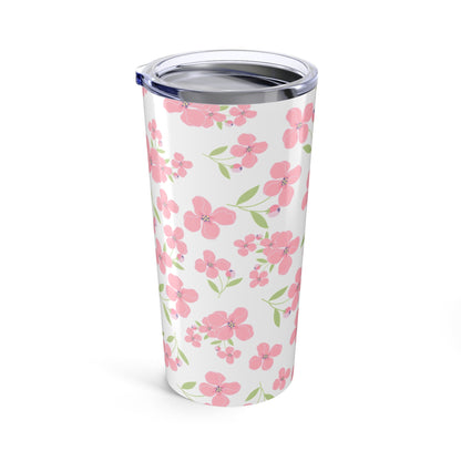 Customizable: Floral Tumbler 20oz - Perfect for Spring, Mother's Day Gift, Summer Vibes, Eco-Friendly, Drinkware, Travel Mug