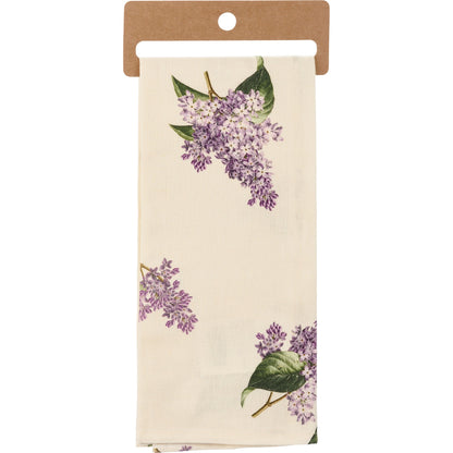 I Lilac You A Lot Dish Cloth Towel | Cotton Linen Novelty Tea Towel
