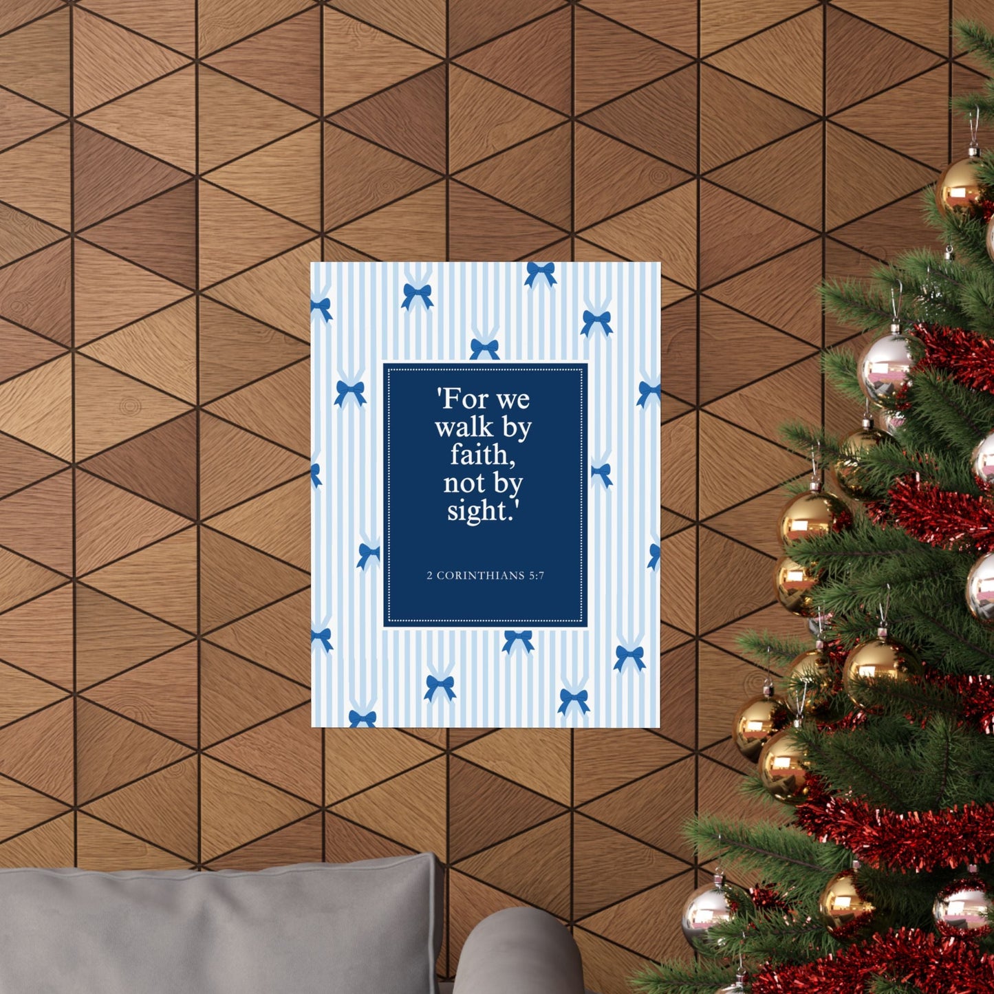 Inspirational Matte Vertical Posters, Faith Wall Art, Home Decor, Christian Decor, Motivational Print, Gift for Believers