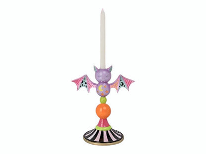 11.5" Resin Bat Candle Holder