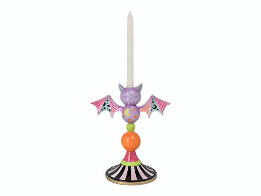 11.5" Resin Bat Candle Holder