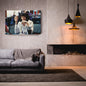 Pulp Fiction Canvas – Uma Thurman Mia Wallace Milkshake Movie Wall Art