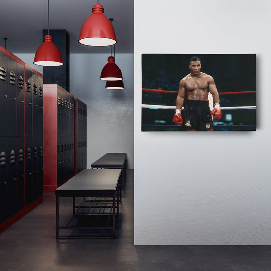Mike Tyson Canvas – Iron Mike Boxing Wall Art Print