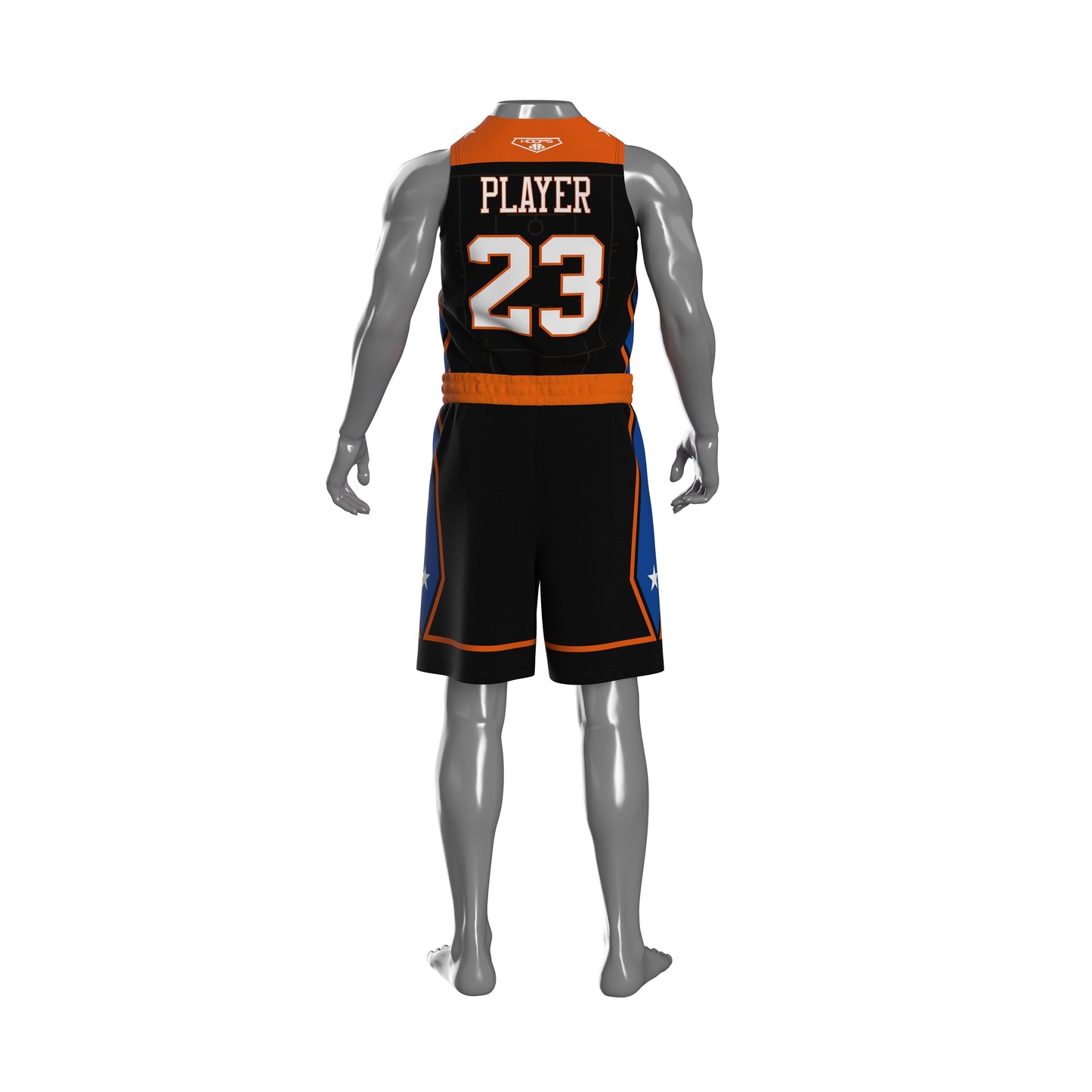 Custom All-Star Basketball Uniform - 116 Duke
