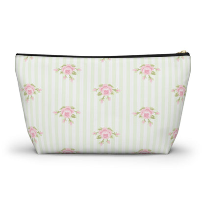 Floral Accessory Pouch | Stylish Makeup Bag, Travel Organizer, Gift for Her, Small Toiletry Kit, Floral Patterned Pouch