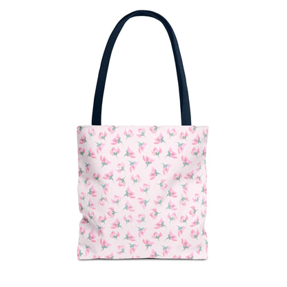 Customizable: Chic Floral Tote Bag, Versatile Shopping Bag, Pretty Grocery Tote, Cute Beach Bag, Stylish Gift for Her
