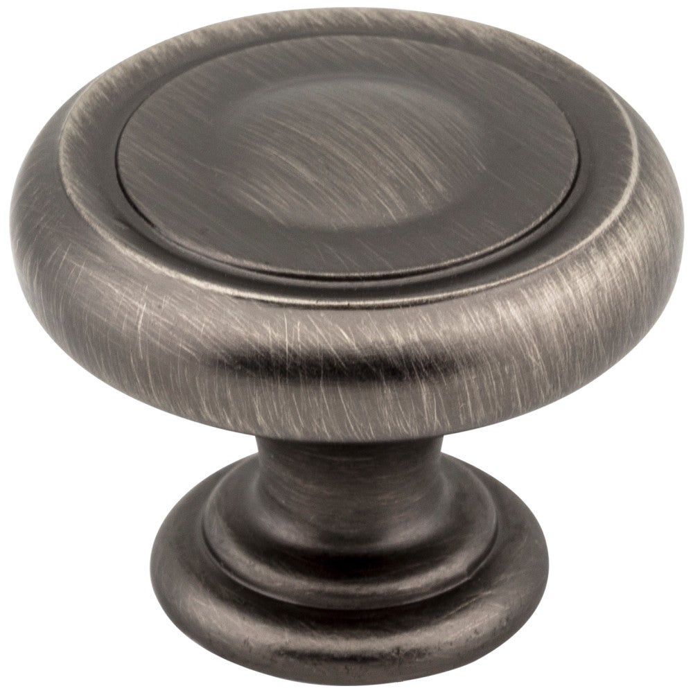 1-1/4" Diameter Satin Nickel Bremen 1 Cabinet Knob