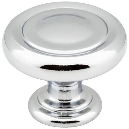 1-1/4" Diameter Satin Nickel Bremen 1 Cabinet Knob