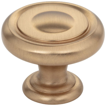 1-1/4" Diameter Satin Nickel Bremen 1 Cabinet Knob