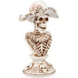 9" Lady Skeleton Bust