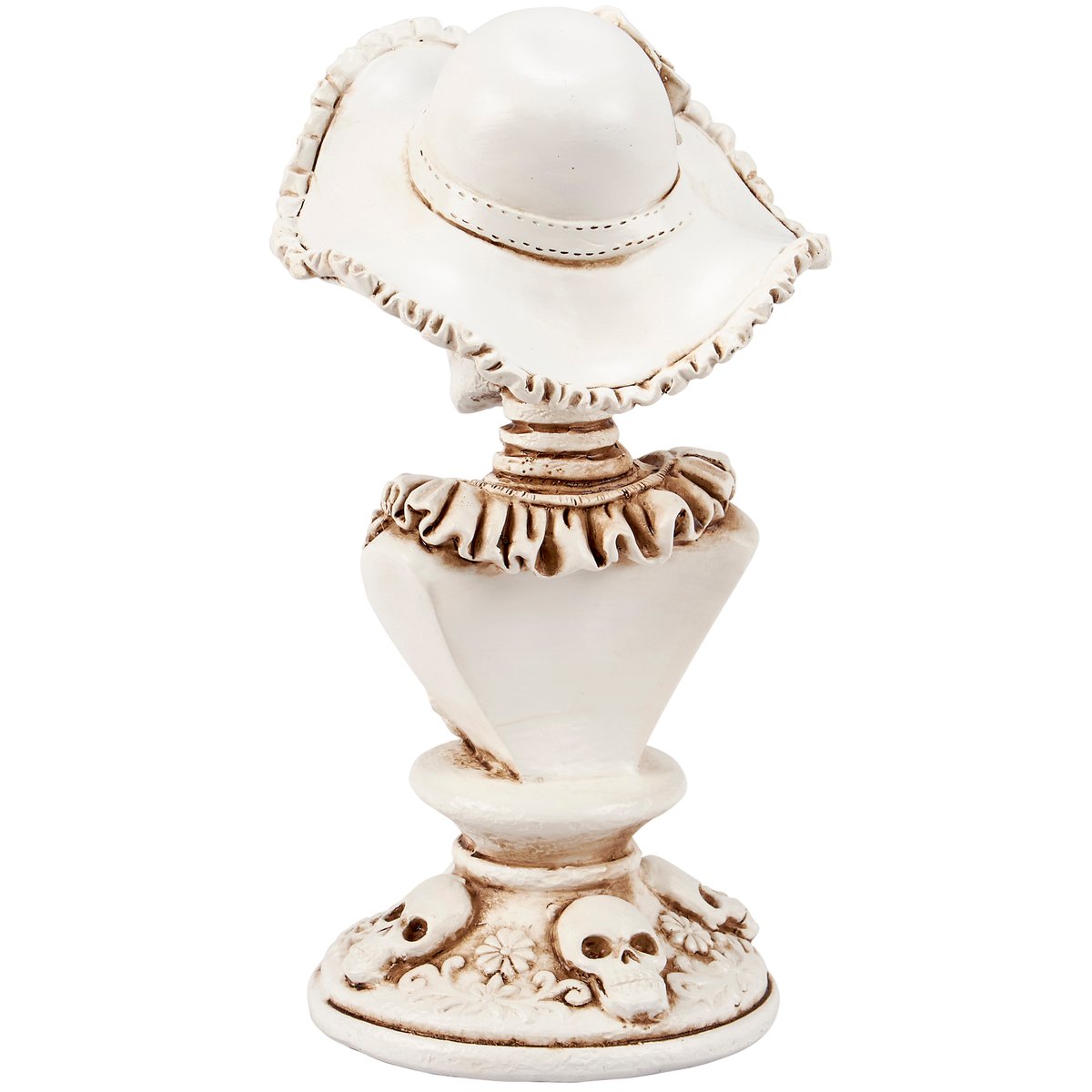 9" Lady Skeleton Bust