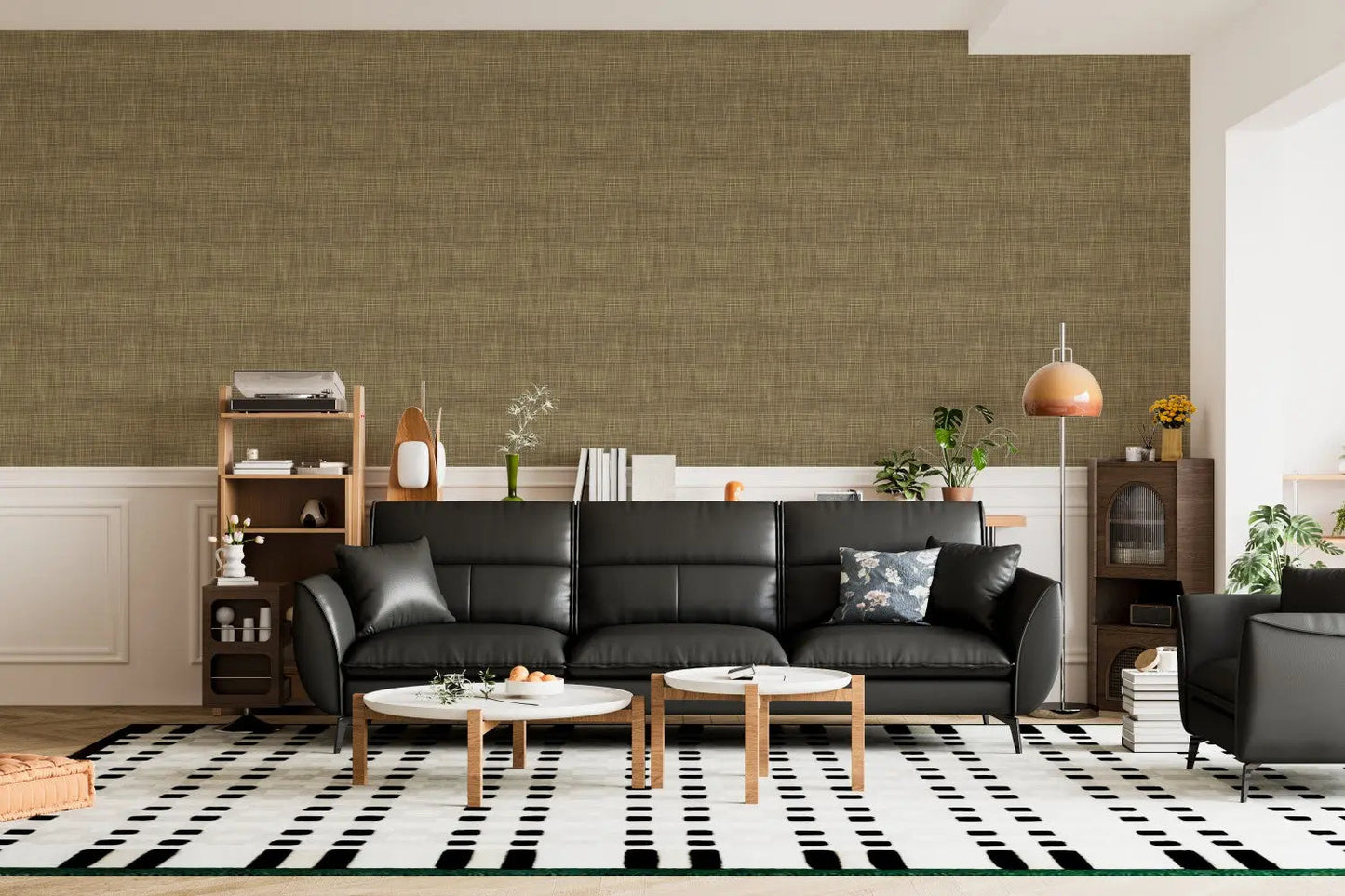 Artisan's Woven Linen Texture
