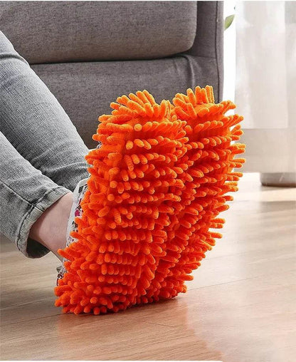 2 Pcs Mop Slippers Dust Cleaning Covers