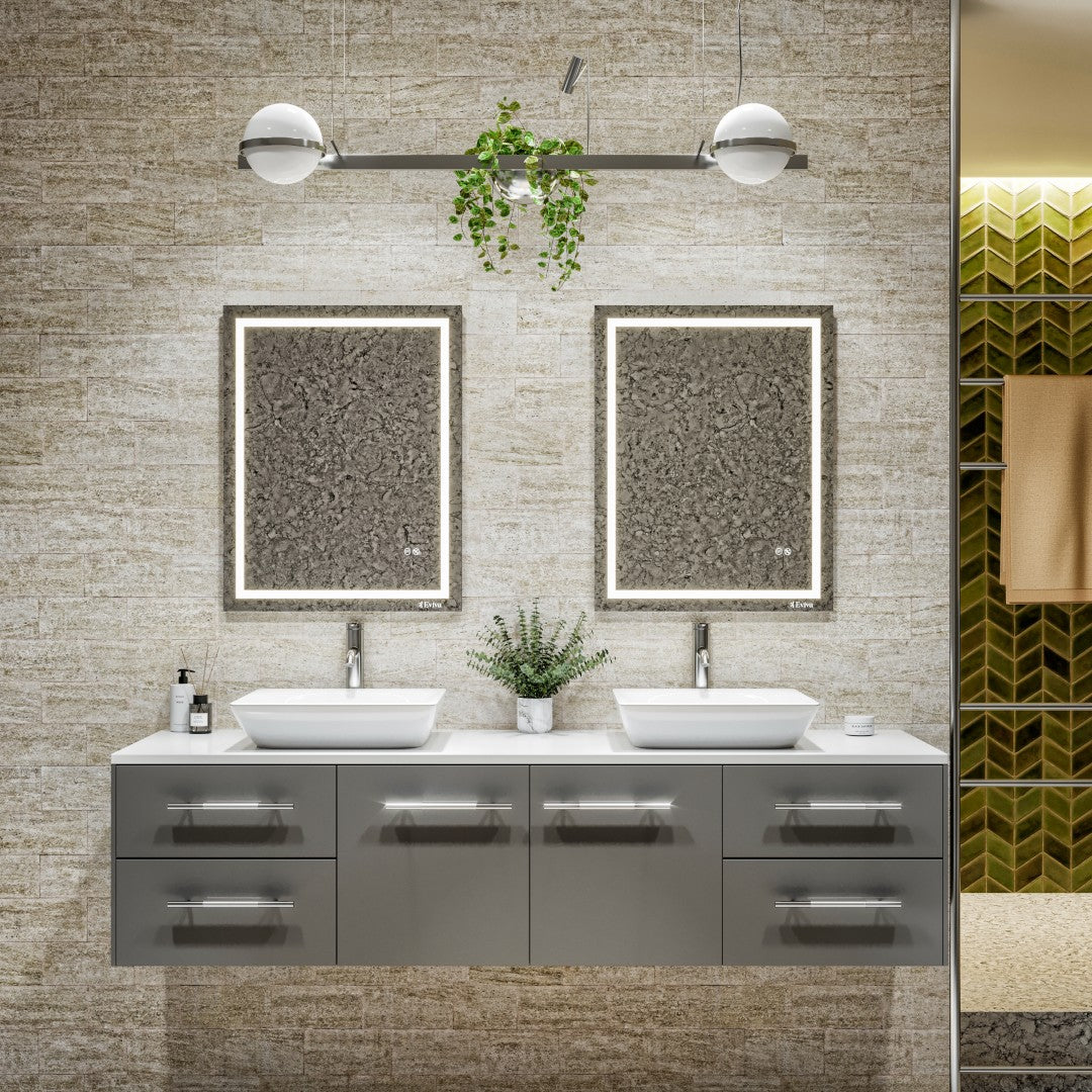 Eviva Glow Frameless Mirror