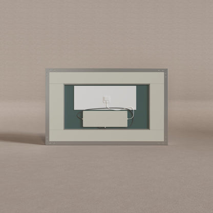 Eviva Illuminate LED Bathroom Mirror – Chrome Aluminum Frame (EVMR550 Series)