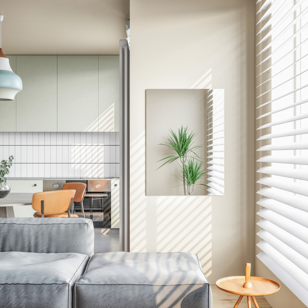 Eviva Sleek Frameless Mirror