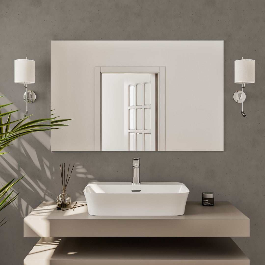 Eviva Sleek Frameless Mirror