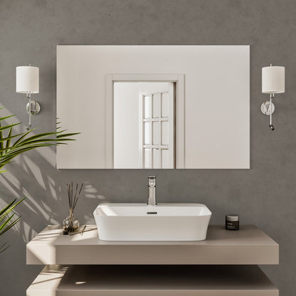 Eviva Sleek Frameless Mirror