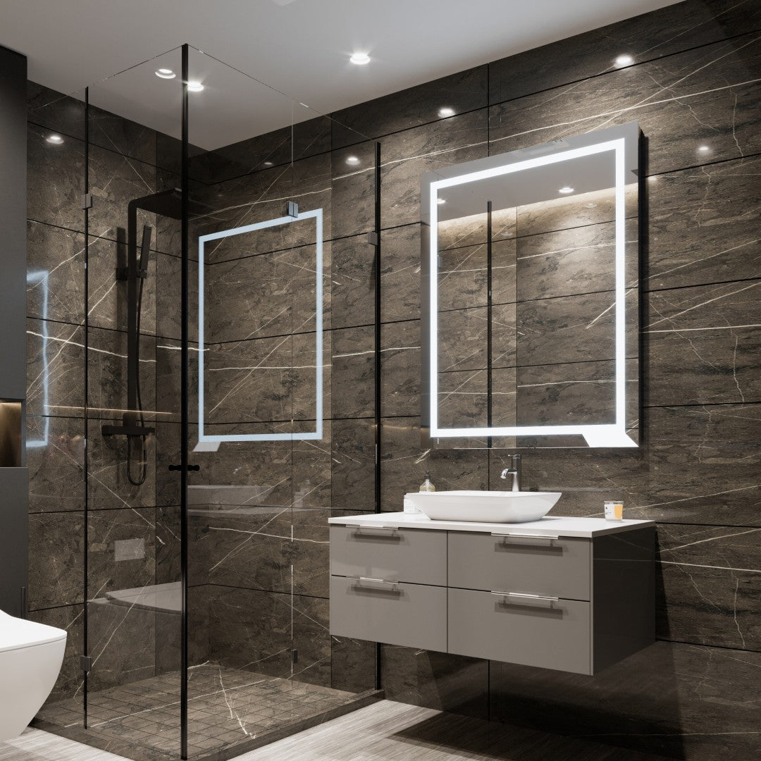 Eviva Glow Frameless Mirror