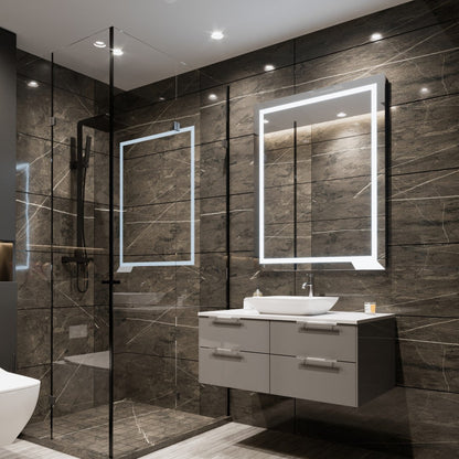 Eviva Glow Frameless Mirror