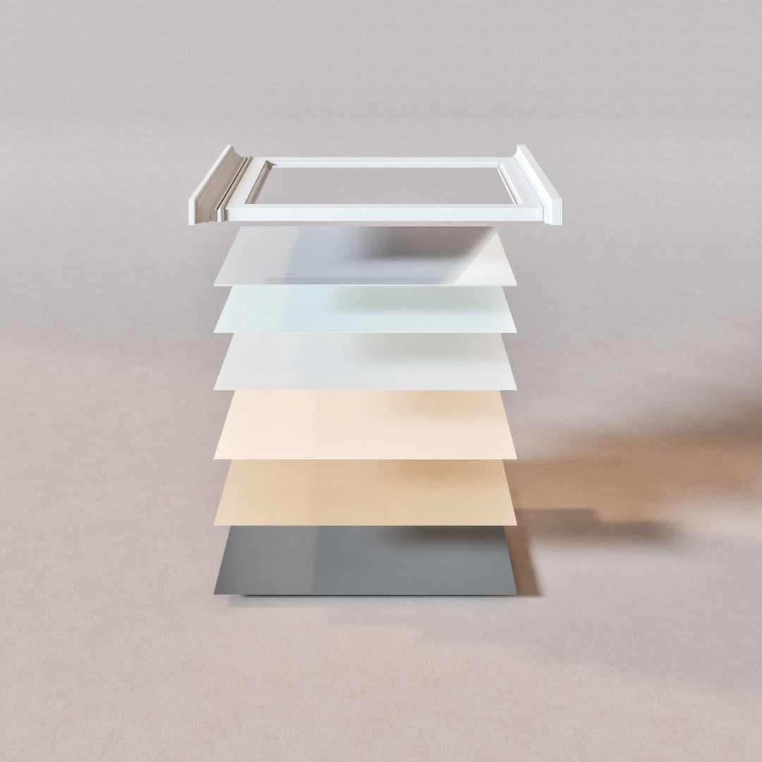 Eviva Britney Wooden Framed Mirror