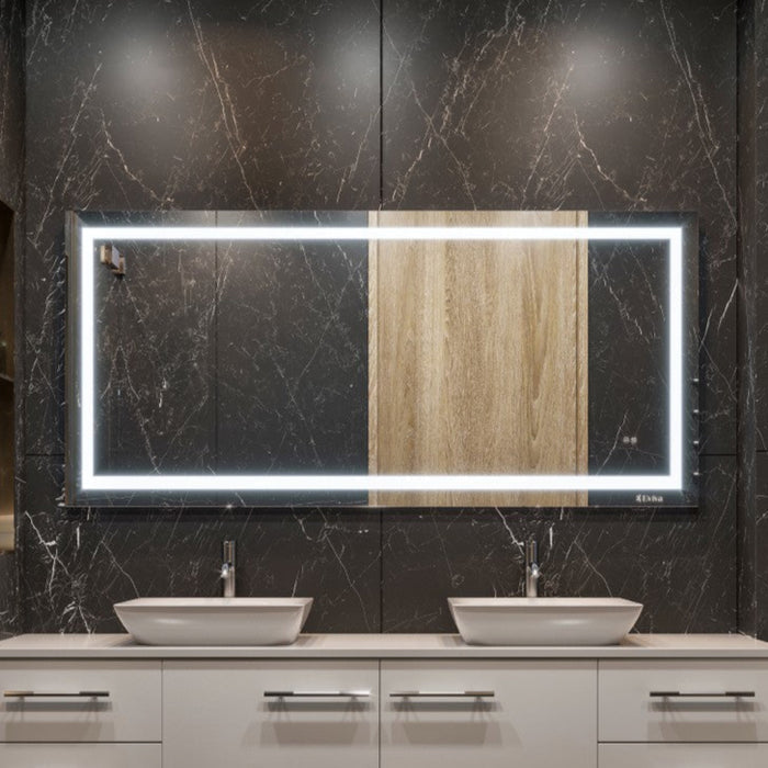 Eviva Glow Frameless Mirror