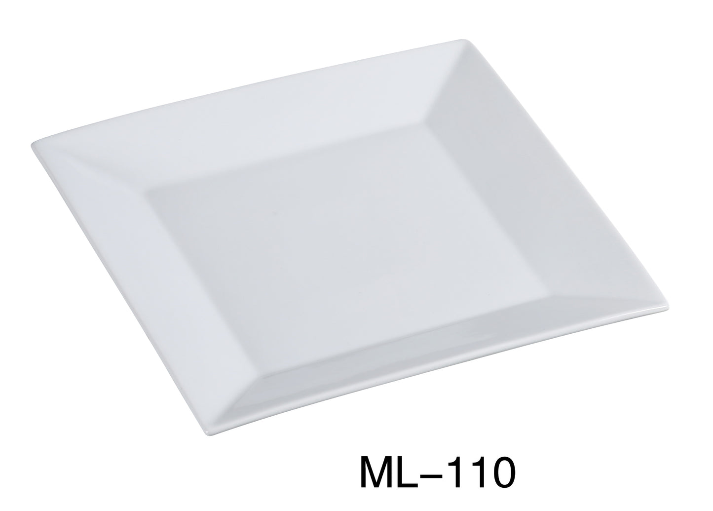 Yanco ML-110 10" Square Plate | Kitchen + Metal