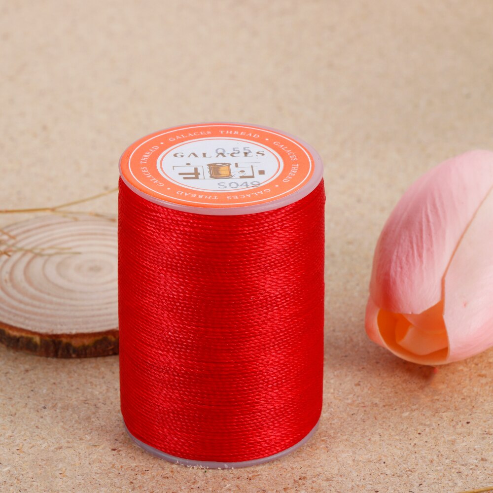 120 Meters 0.55mm Waxed Thread String for Leather