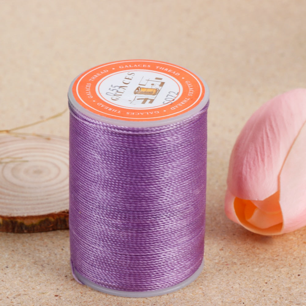 120 Meters 0.55mm Waxed Thread String for Leather
