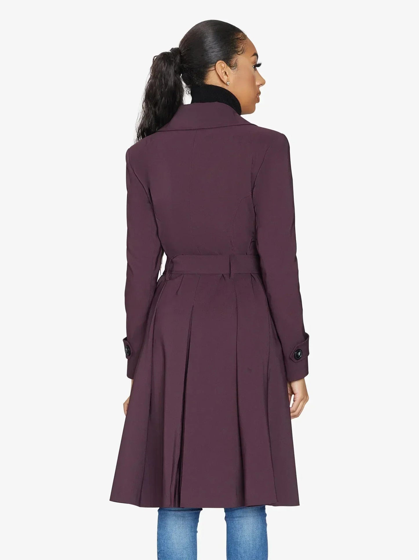 Spring/Summer Double Breasted Trench Mac Coat (1201-SP)