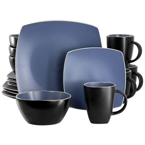 dinner plate collection blue 2