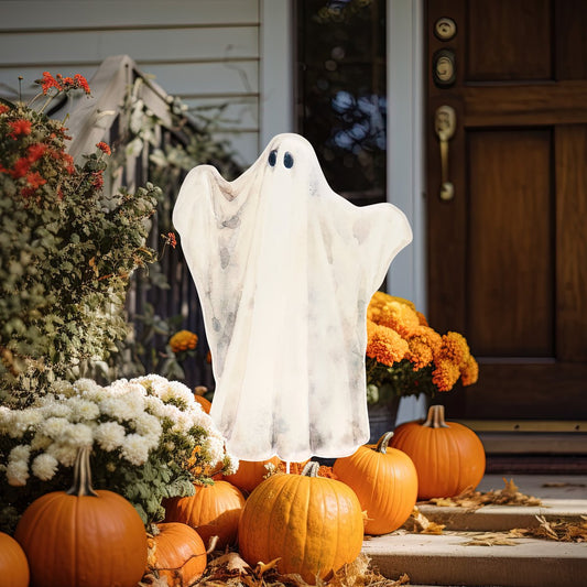 24" Spooky Ghost Stake