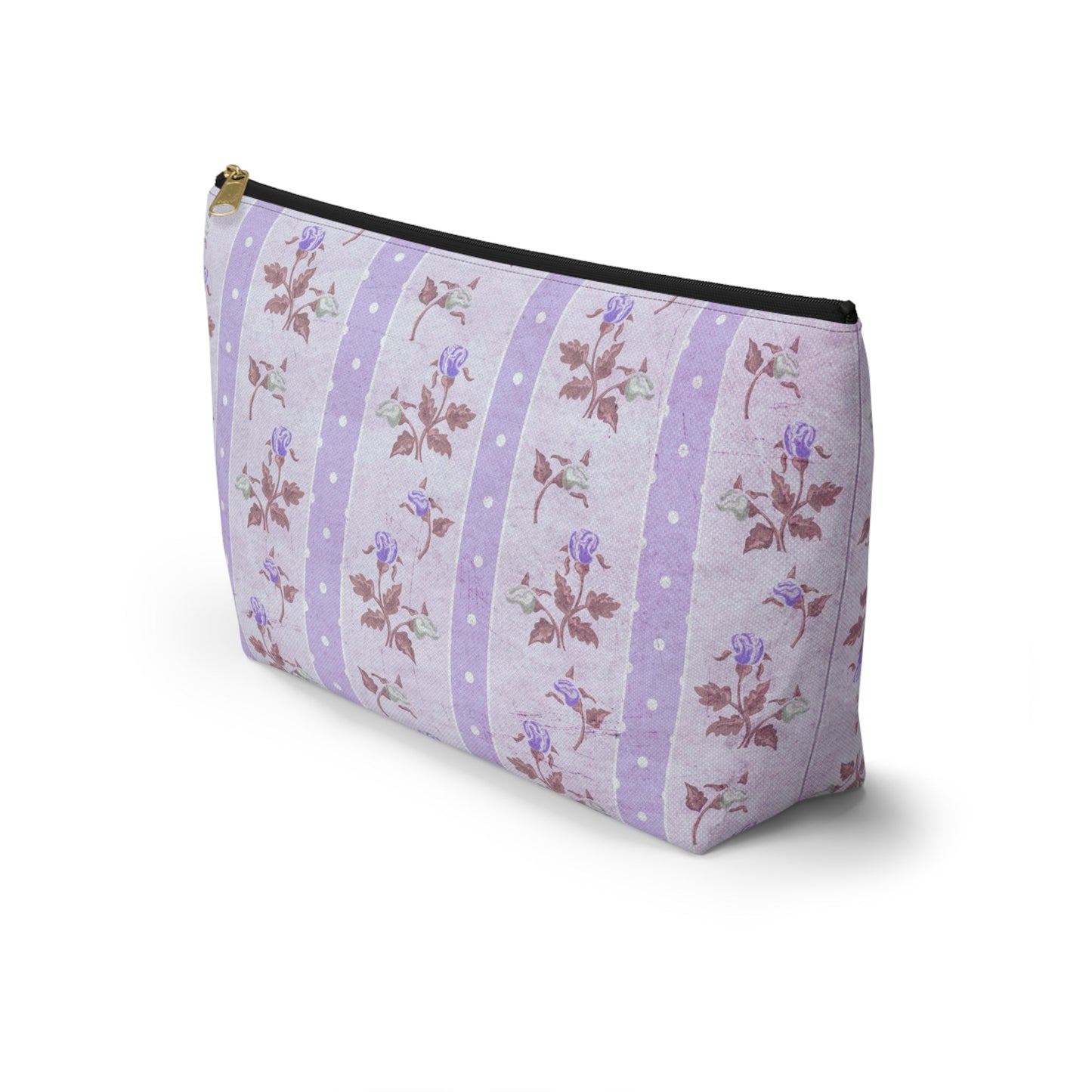 Customizable: Chic Floral Accessory Pouch, Makeup Bag, Travel Organizer, Gift for Her, Floral Toiletry Bag, Cute Pencil Case