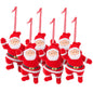 3" Santas Ornament - SET OF 6