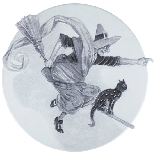 18" Nimbus Witch Wall Decor