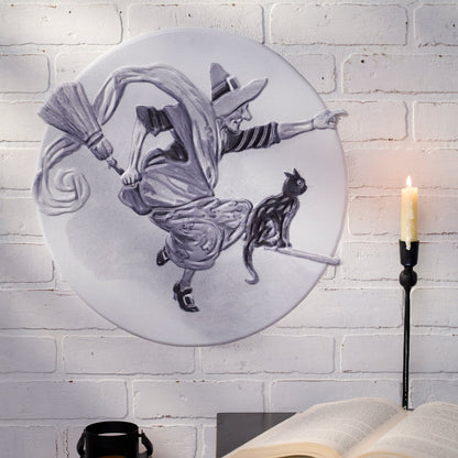 18" Nimbus Witch Wall Decor