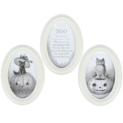 8" - Boo Hanging Decor Set of 3