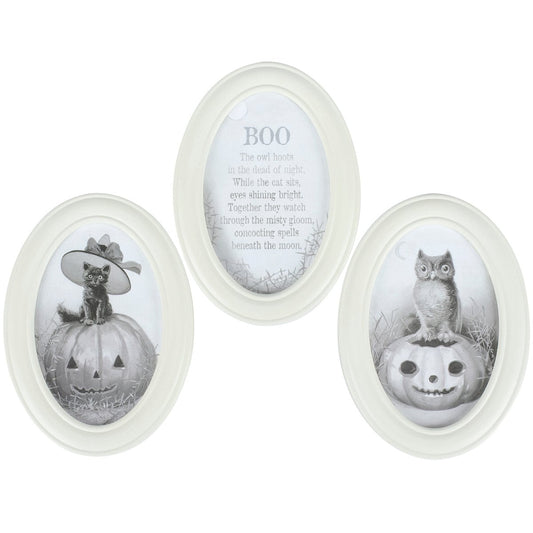 8" - Boo Hanging Decor Set of 3