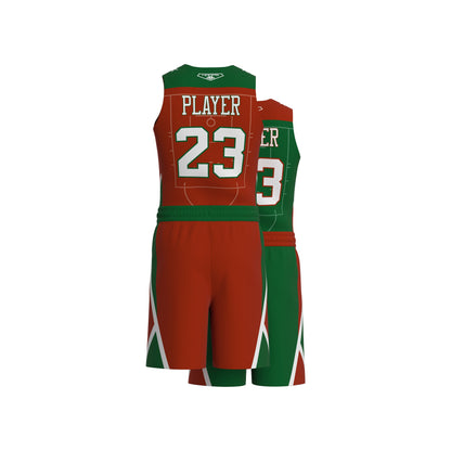 Custom All-Star Reversible Basketball Uniform  - 122 Hawk