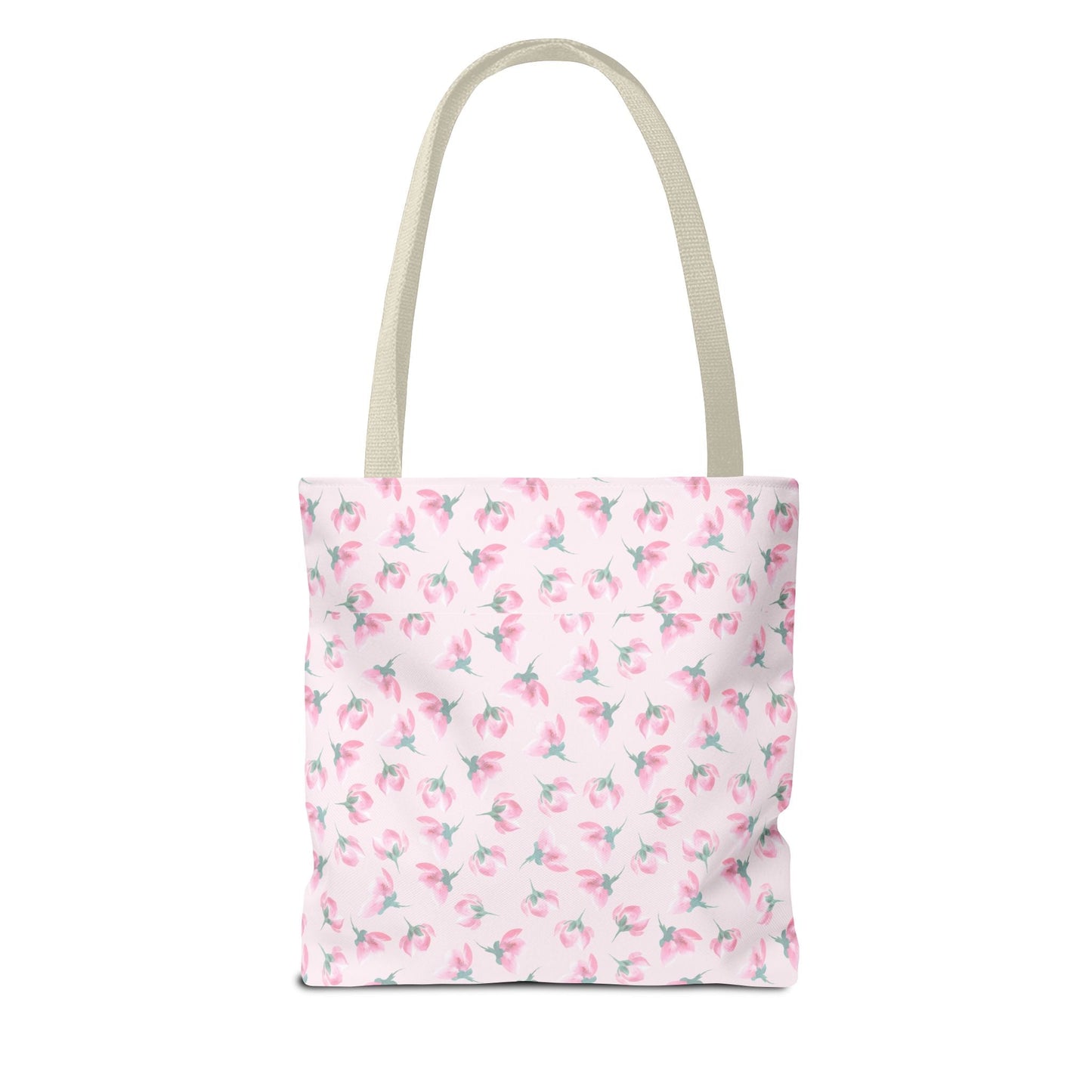 Customizable: Chic Floral Tote Bag, Versatile Shopping Bag, Pretty Grocery Tote, Cute Beach Bag, Stylish Gift for Her