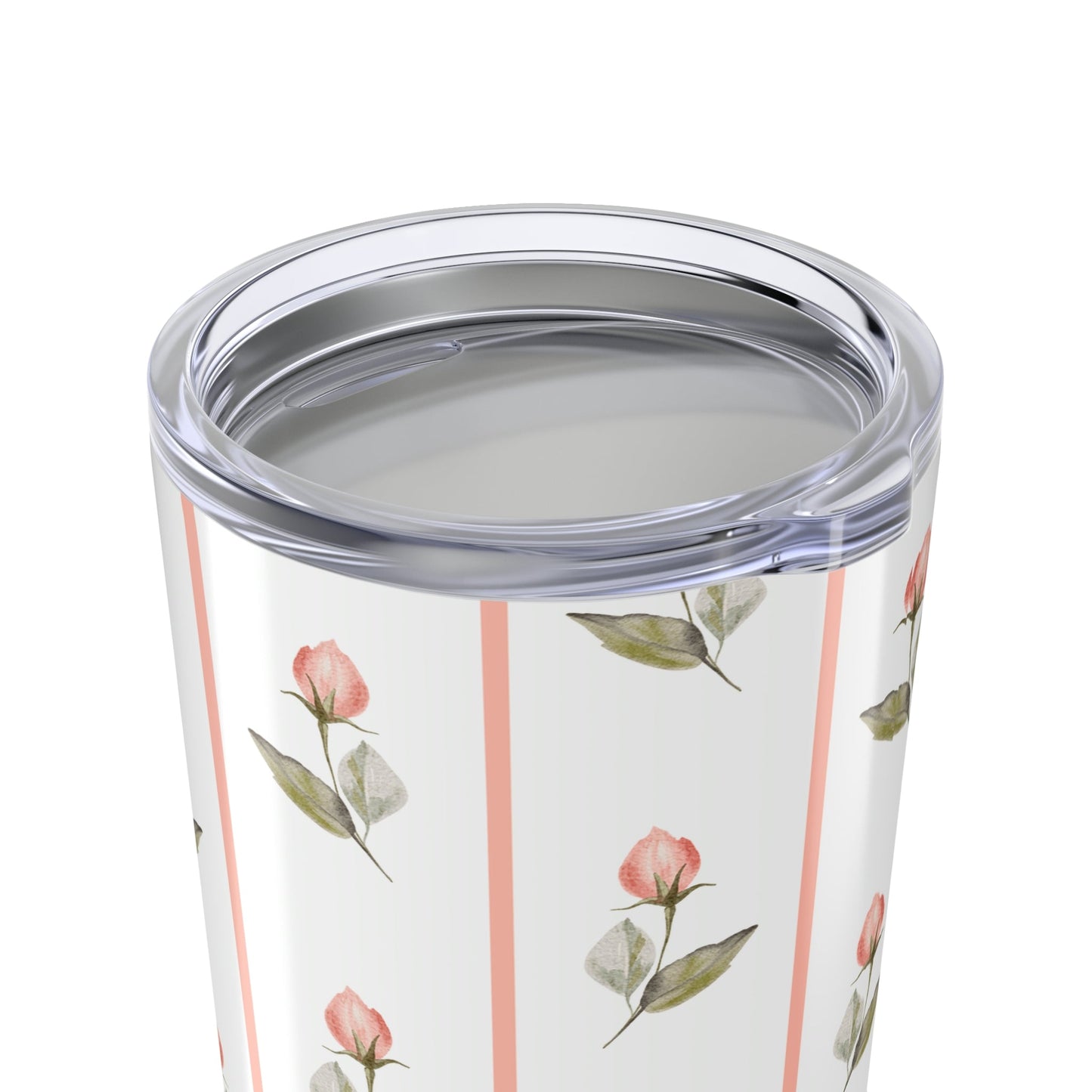 Customizable: Floral Rose Tumbler 20oz | Insulated Drinkware, Perfect for Gifts, Spring Celebrations, Travel Mugs, Coffee Lovers, Eco-Friendly Design