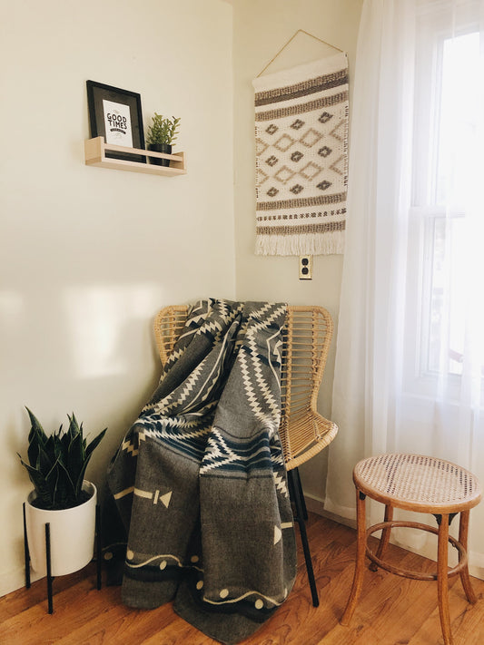 Achuar Blanket - Ash Grey | Kitchen + Metal