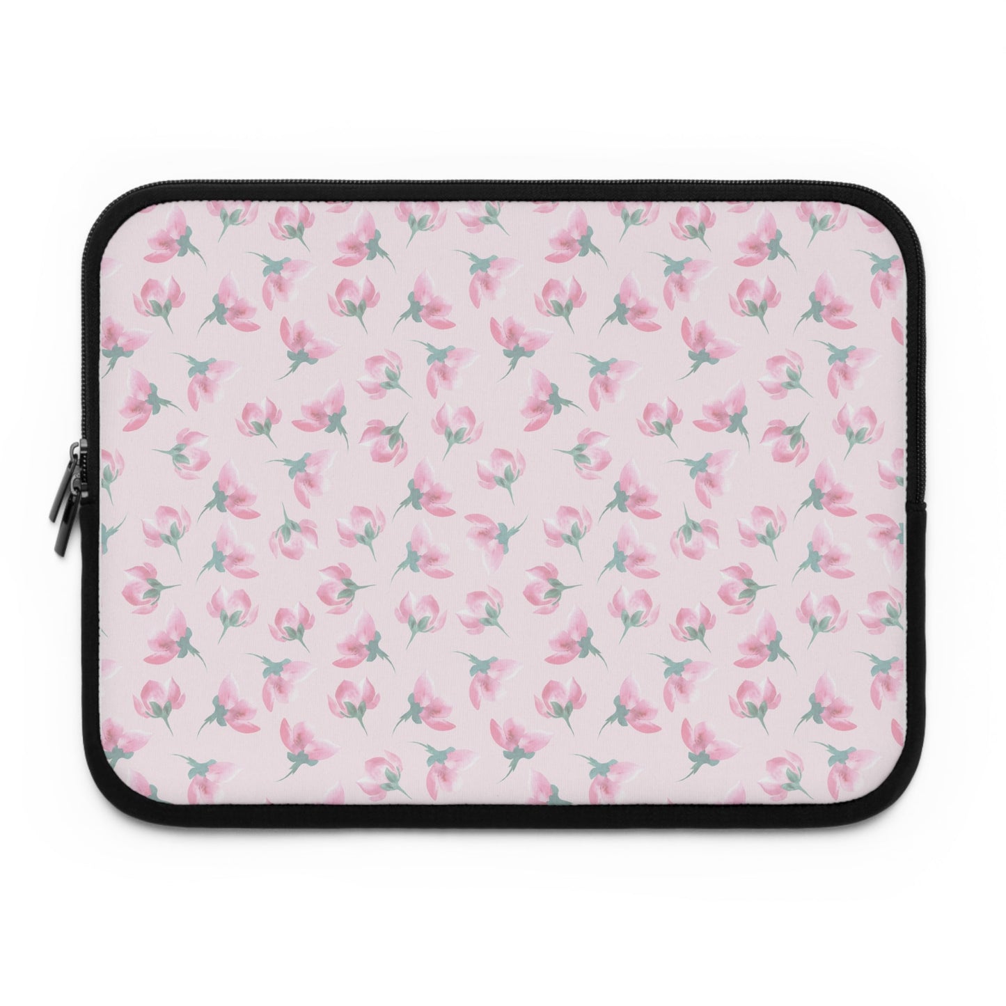 Customizable: Floral Laptop Sleeve - Cute Tech Accessory, Perfect for Gifts, Back to School, College Work, Home Office