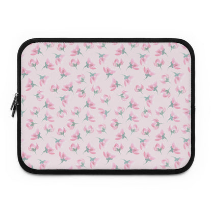 Customizable: Floral Laptop Sleeve - Cute Tech Accessory, Perfect for Gifts, Back to School, College Work, Home Office