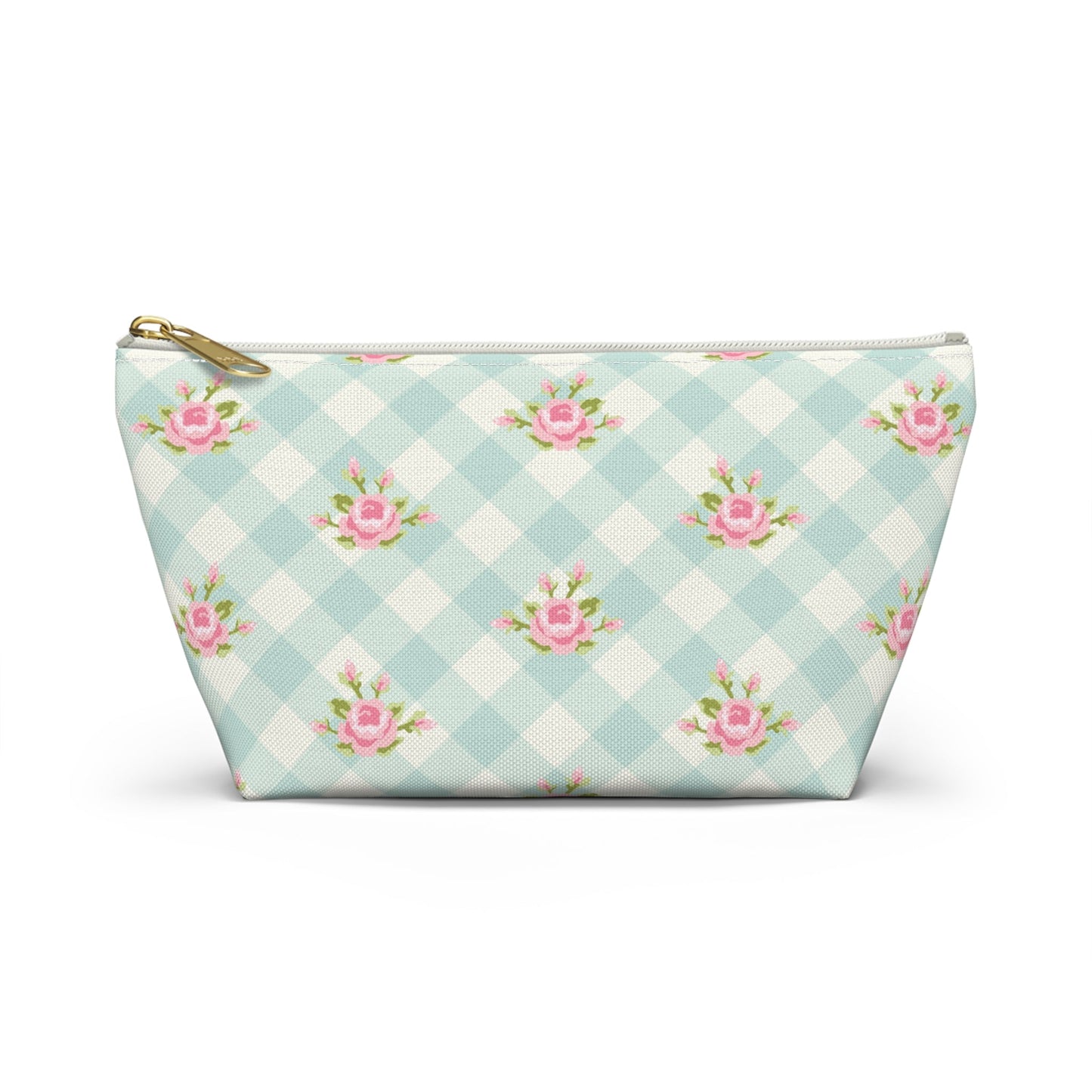 Customizable: Charming Floral Accessory Pouch | Perfect for Makeup, Travel, Gifts, Home Organization, Cute Storage