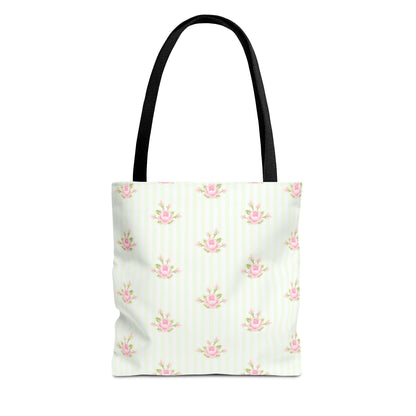Customizable: Floral Pattern Tote Bag | Stylish Shopping Bag, Eco-Friendly Tote, Gift for Her, Beach Bag, Everyday Carryall