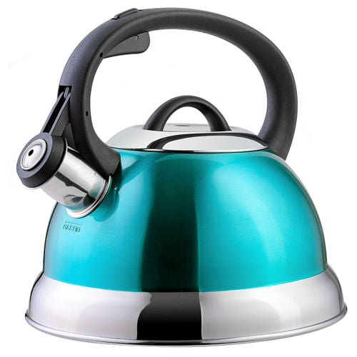 Mr. Coffee Flintshire 1.75 Quart Whistling Stovetop Tea Kettle in