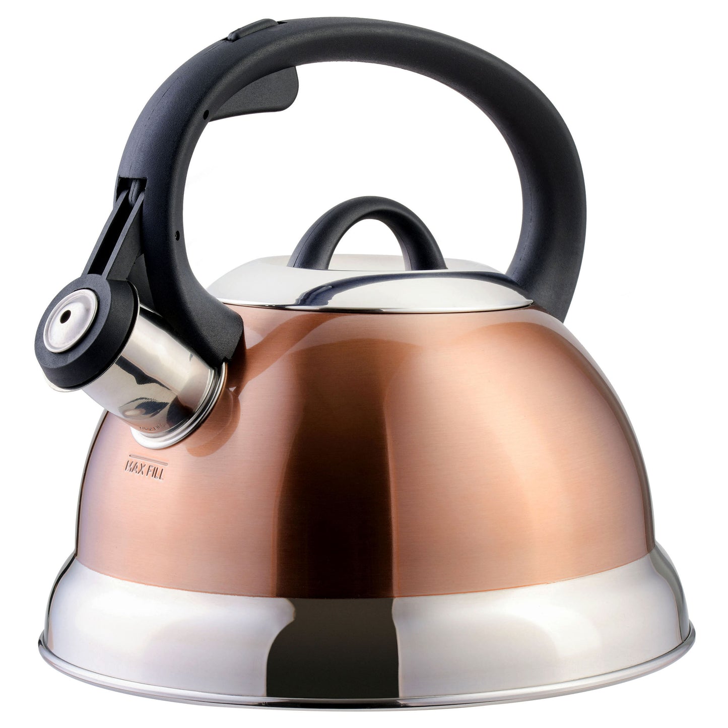 Mr. Coffee Flintshire 1.75 Quart Whistling Stovetop Tea Kettle in